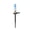 Blue, variant on Solar Powered Nautical Tower Light Ground Light Outdoor Garden Decorative Stake Light Blue Resin Seaside Theme Yard Lamp