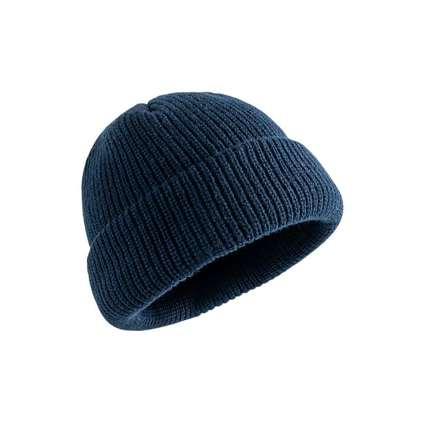 Sonducket Gorro de punto elástico invierno Unisex deportes al aire libre senderismo Camping nieve esquí gorra térmica Casual sombreros mujer Sombreros Cian oscuro Sonducket AP013203-09
