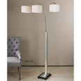 thumbnail image 2 of Uttermost Lampadaire Bradenton Nickel 3 Lampadaire Léger, 2 of 2