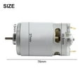 thumbnail image 2 of RS550 Motor 20V Electric D-Shaped Shaft Motor for Car Washing Machine Etc, 2 of 9