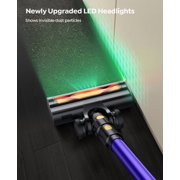 Laresar Aromatherapy Cordless Stick Vacuum, 550W 55Kpa, Green Laser, 60Min Runtime, Pet Hair & Hard Floor Cleaner