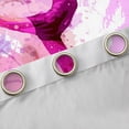 thumbnail image 5 of Feelyou Teens Skating Athlete Black Out Curtains, Pink Art Watercolor Curtains Pack of 2 (42x63 Each), Eat Sleep Ice Skates Bedroom Curtains, Living Room Curtains Decor, 5 of 7