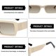 thumbnail image 3 of Gafas de sol de tendencia de personalidad hip-hop, gafas de sol de moda para tiro callejero, hechas de metal, 3 of 5