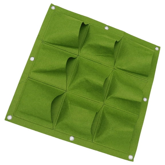 Masteelf Wall Hanging Planting Growing Bag Vertical Flower Pockets Holder for Succulents Flowers Ferns