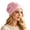 49#Pink, variant on Cotton Chemo Headwear for Women Turban Soft Cancer Head Scarf Hats Beanie Elastic Hair Wraps Light Gray One Size