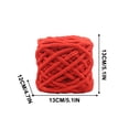 thumbnail image 2 of CQCYD Thick Ice Bar Yarn, Hand Woven Crochet Yarn For Sweaters Scarves DIY Handcrafted Projects Chunky Wool Yarn For Beginners And Adults Bulk Yarn For Knitting And Crocheting, 2 of 5