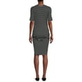 thumbnail image 3 of Time and Tru Women’s Maternity Ruched Dress, 3 of 6