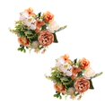thumbnail image 1 of Las flores de simulación se utilizan para decorar la casa de vacaciones de la fiesta de bodas. Blanco, 1 of 5