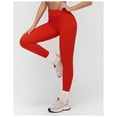 thumbnail image 4 of Pantalones de Yoga de cintura alta ajustados de lijado, pantalones deportivos for levantar la cadera y el vientre, pantalones deportivos for correr al aire libre, 4 of 6
