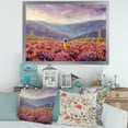 thumbnail image 3 of Designart 'Girl In Yellow Dress & Hat Walking Through Fields' Traditional Framed Art Print, 3 of 4