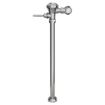 American Standard Ultima Manual Flush Valve 6.5 GPF Diaphragm-Type for Clinic/Service Sinks with 24-in Supply in Polished Chrome