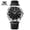 Dark-skinned, dark-faced man, variant on New men's watch, waterproof, luminous, quartz, stylish and luxurious wristwatch, business personalized men's watch