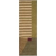 thumbnail image 2 of SAFAVIEH Rodeo Drive Quentin Abstract Geometric Wool Area Rug, Multi, 5'9" x 5'9" Round, 2 of 3