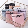 thumbnail image 2 of Ready stock Screw thread women's underwear women's cotton fashion briefs seamless cool underwearpangjing, 2 of 4
