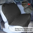 thumbnail image 2 of Dog Quickcover Seat Protector for Dog Backseat Cover for Car SUV & Truck Back Rear Backseat Bench Protector Large, 2 of 6