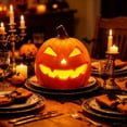 thumbnail image 6 of ICQOVD Halloween Pumpkin LED Light,Glowing Pumpkin Lamp for Porch,Home,Bar,Haunted House,Tabletop and Halloween Party Decorations, 6 of 6