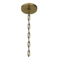 thumbnail image 5 of 12 Light Foyer Chandelier with Traditional Inspirations 39.25 inches Tall By 30 inches Wide-Natural Brass Finish Bailey Street Home 147-Bel-3329970, 5 of 7