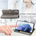 thumbnail image 5 of for Samsung Galaxy S22 Cartoon Cute Wallet Case,Cat Dog Style Flip Phone Cover with ID Card Holder PU Leather Cases for Samsung Galaxy S22 MG Grey, 5 of 14