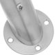 thumbnail image 3 of BESTYASH 4Ud Soporte De Montaje En Pared Para Barra De Ropa Plata En Acero Inoxidable Firme, 3 of 7