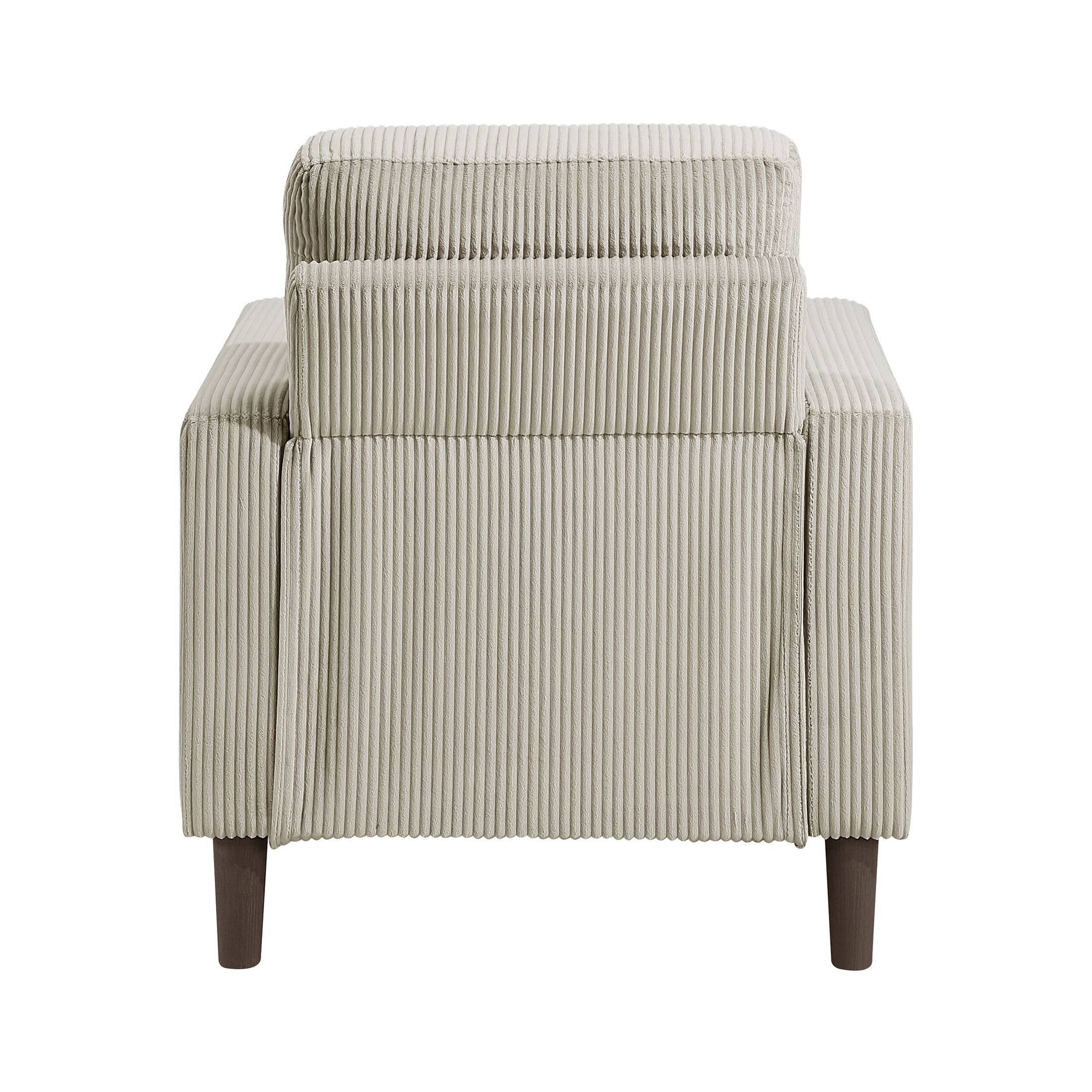 OakvillePark Mapleholt Corduroy Chair, Taupe