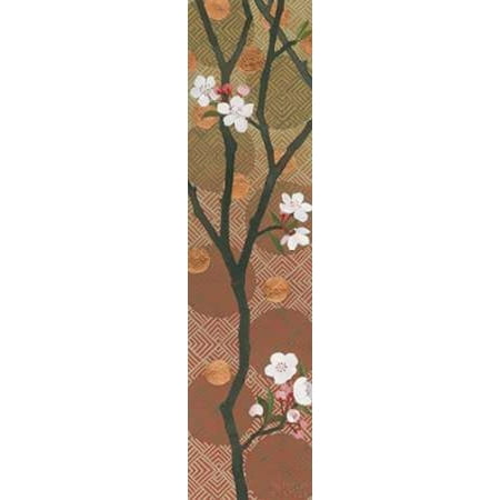 - Cherry Blossoms Panel I Crop Poster Print by Kathrine Lovell