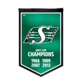 thumbnail image 1 of The Sports Vault Saskatchewan Roughriders Victory Banner, 1 of 1