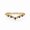 Rose Plated, variant on Lapis Lazuli Gemstone Chevron Ring, V Shaped Curved Ring, 925 Sterling Silver Gold Plated Promise Ring, Vintage Inspired Jewelry, Wedding Gift for Her