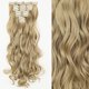 thumbnail image 1 of Typpkmm 7 Unids/Set 16 Clips ExtensióN De Cabello Negro Largo Liso Pelo Natural Ombre Peluca Fibra Resistente Al Calor Para Peinado De Mujer, 1 of 7