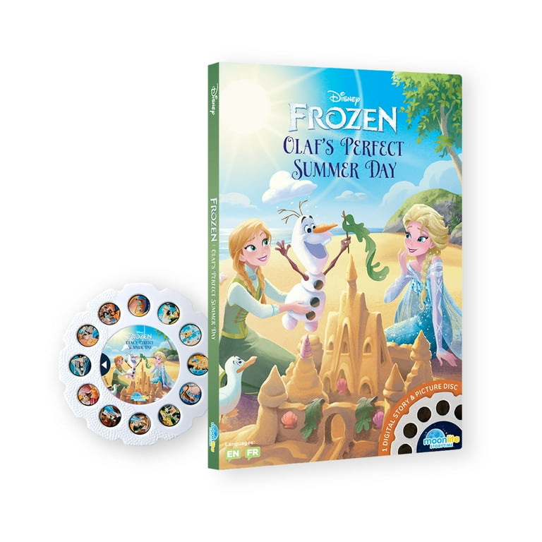 Disney Frozen Moonlite, 4-Book Set & Projector - Elsa, Ice