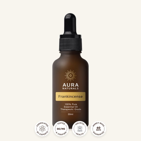 Frankincense Organic Essential Oil 30 ml (1 oz) - 100% Pure and Natural