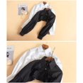 thumbnail image 4 of KuKuzhu Detachable Dickey Collar Blouse False Collar Half Shirt Long Sleeve Cropped Crop Tops, 4 of 4