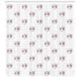 thumbnail image 3 of Ambesonne Cat Shower Curtain, Kitty Faces Pink Hearts Print, 69"Wx75"L, Pale Grey Pink and White, 3 of 3
