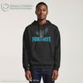 thumbnail image 2 of Men's Fortnite Raven Logo Pull Over Hoodie Black X Large, 2 of 9