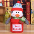 thumbnail image 2 of Bearachild Bolsa de regalo, soporte para regalo, tarro de caramelo, forro polar multiusos, colgante de Navidad, accesorios para festivales, saco de Kits de decoración para fiestas Forma de pingüino Bearachild HA069770-05, 2 of 6