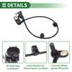 thumbnail image 4 of Sensor de velocidad de rueda ABS Unique Bargains Sensor ABS Sistema de frenos antibloqueo No.479011CA0A para Infiniti FX50 2009-2010 Trasero Izquierdo, 4 of 7