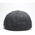 thumbnail image 4 of Gorra Scally Boston Scally Co The Peaky Newsboy, plana, gris, 4 of 7