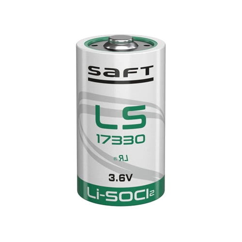 3-Pack SAFT LS17330 (er17730) 3,6 volts 2/3 a batteries au lithium (2 100 mAh)