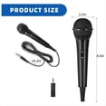 thumbnail image 5 of Handheld Wired Microphone,Cardioid Dynamic Vocal Mic with Mic Adaptors,for Karaoke Vocal Music Performance, 5 of 6