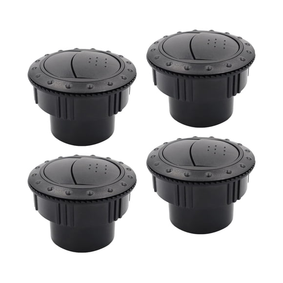Salida de aire acondicionado Cola ventilación redonda 360 grados
