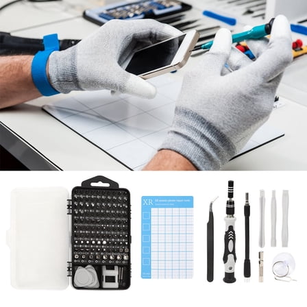 Heaveant 119-in-1 Cell Phone Tool Kit with Repair Tips, for Computer Phones, 119 Count