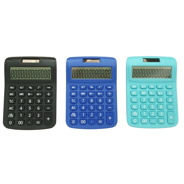 D3 Casemate 12 Digit Large Display Calculator
