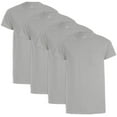 thumbnail image 3 of Fruit of the Loom Men's 4-Pack of Pocket T-Shirts, Khaki, M (Pack of 4), 3 of 7