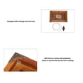 thumbnail image 4 of Tea Tray Decorative Pattern Water Storage Large Capacity Wood  Home Serving, 4 of 7