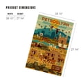 thumbnail image 3 of Lantern Press 1000 Piece Jigsaw Puzzle, Petroglyph National Monument, New Mexico, Geometric, 3 of 5