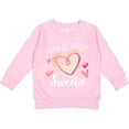 thumbnail image 2 of Inktastic Nana's Little Sweetie with Pink Heart Cookie Toddler Sweatshirt, 2 of 4
