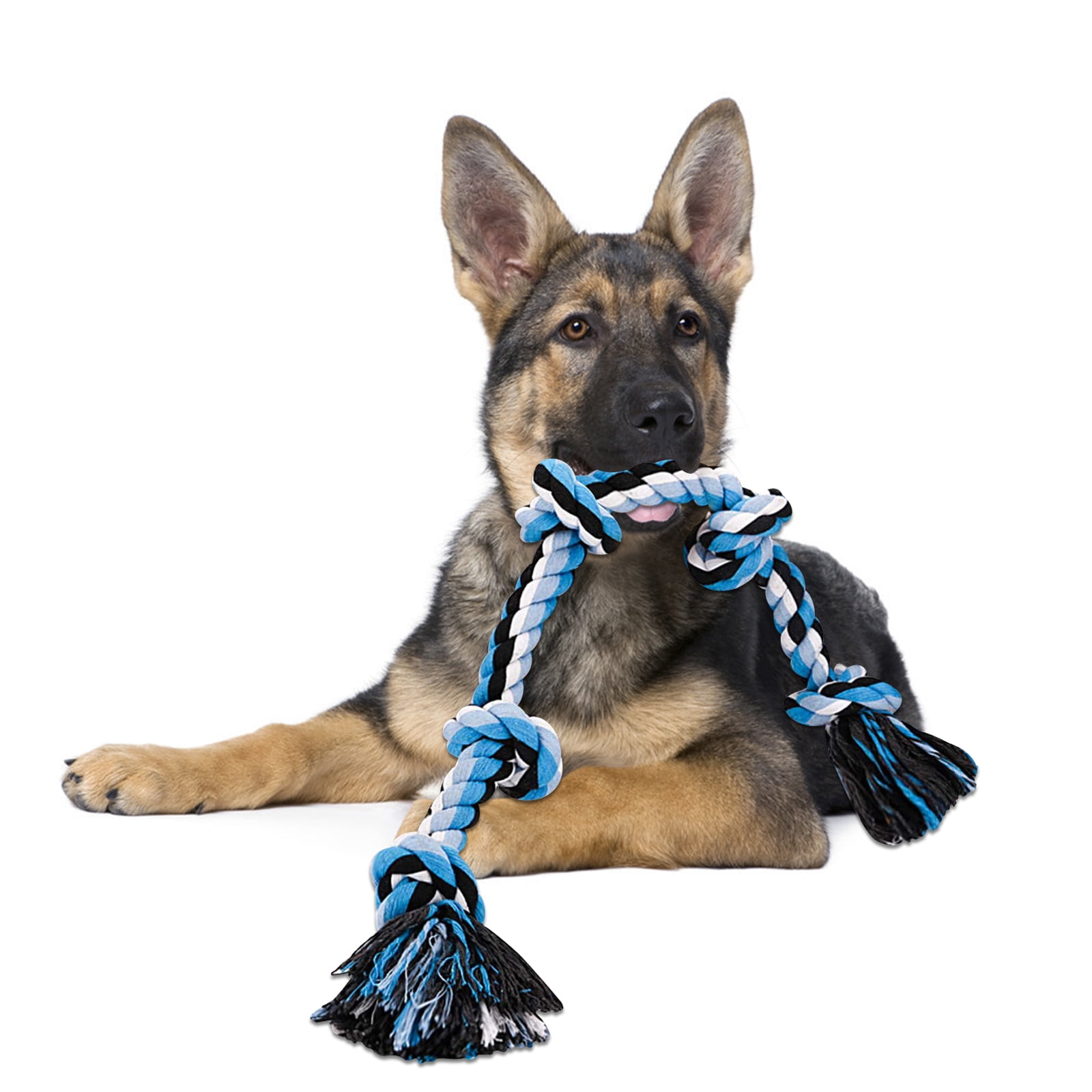 Tough Rope Chew Toys for Large and Medium Dog, Dog Rope Toys with 5