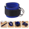 thumbnail image 1 of SHOWERORO 2Pcs Blue Nylon Ankle Strap for Gym Leg Strength Training Durable 4.3x2.4x0.2in, 1 of 8