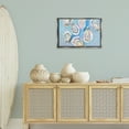 thumbnail image 3 of Stupell Industries Pastel Oysters on Blue Animals Painting Gray Floater Framed Canvas Art Print Wall Art, 25 x 17, 3 of 10