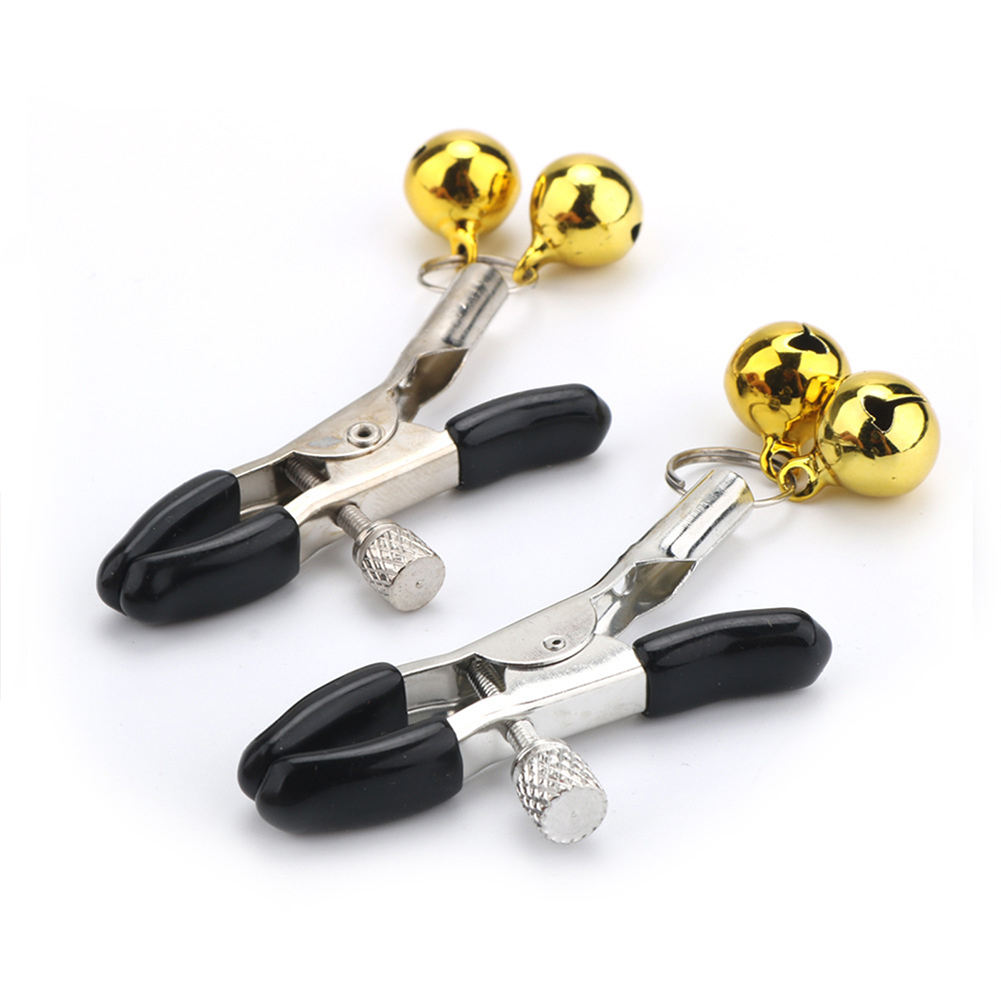 Maritcute Nipple Clips Clamps Stainless Steel Decorative Clip Adult Non Piercing Nipple Rings Breast Clamps For Pleasure Women/Men