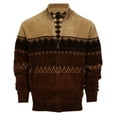thumbnail image 2 of Gioberti Men's Knitted Chenille Cardigan Sweater with Flannel Lining, 2 of 6